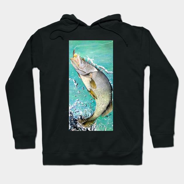 Barramundi Hoodie by SkyeElizabeth